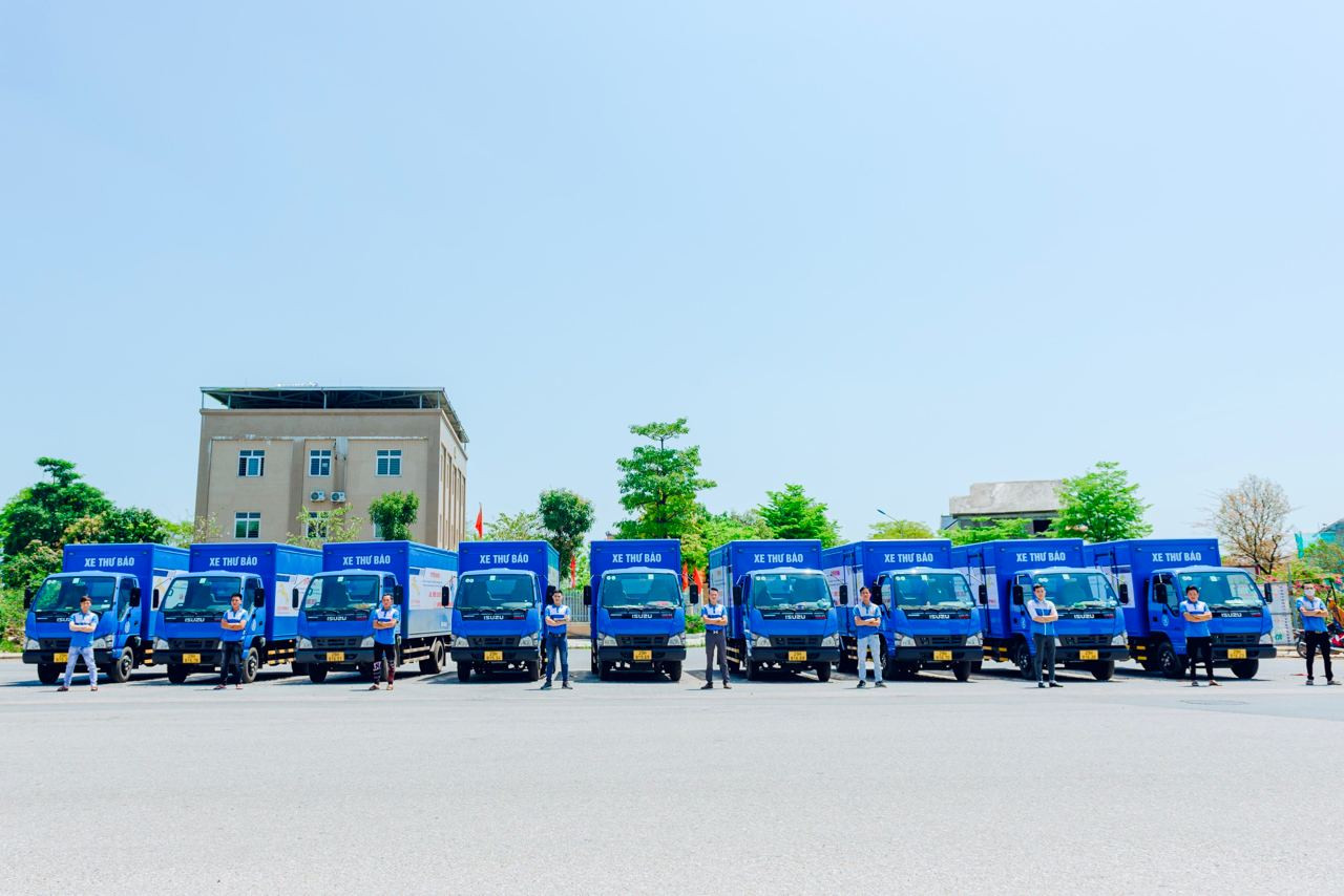 Citypost đầu tư thêm 9 xe tải vận chuyển mới 